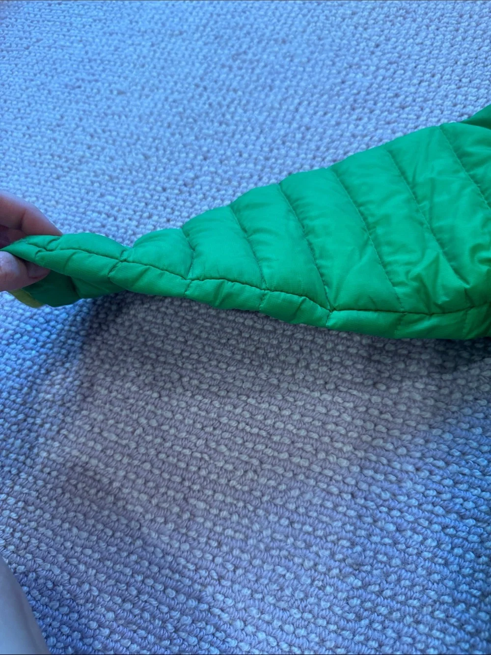 Patagonia Green Quilted Puff Jacket